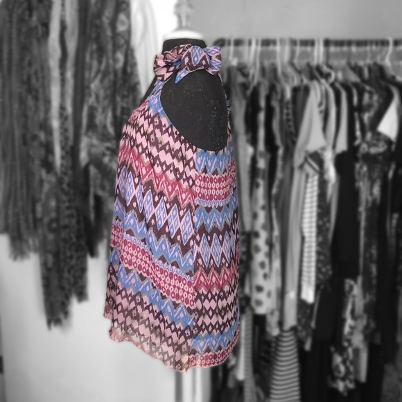 Prototype Purple Geometric Pattern Tank - Picture 3 of 3